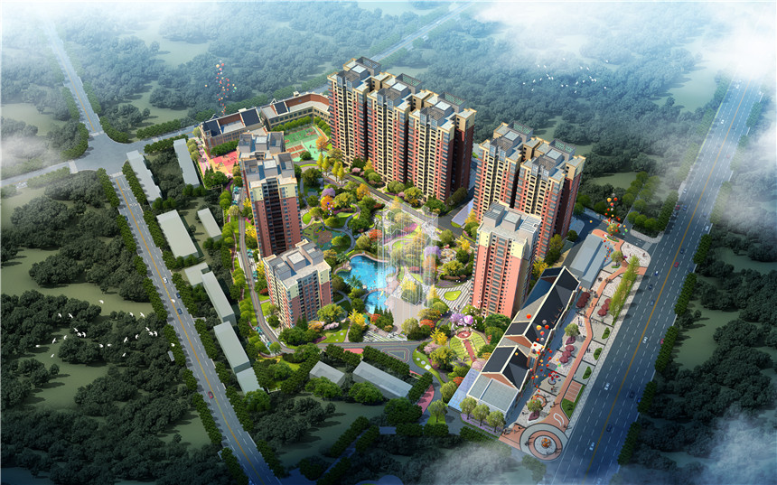 成都景观设计效果图